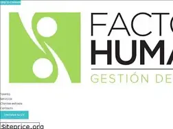 Sites similar to factorhumano.cr