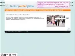 Sites similar to factory-outlet-guide.de
