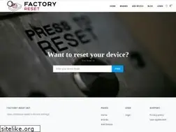 Sites similar to factory-reset.net