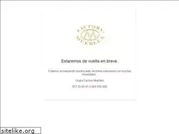 Sites similar to factorydelmueble.es