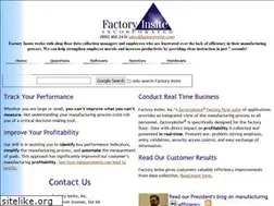 Sites similar to factoryinsite.biz
