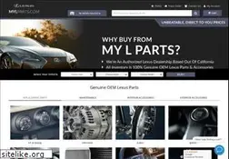 Sites similar to factorylexusparts.com