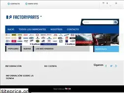 Sites similar to factoryparts.com.ar