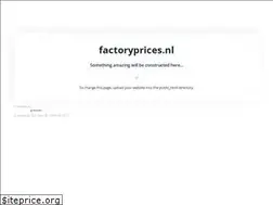 Sites similar to factoryprices.nl