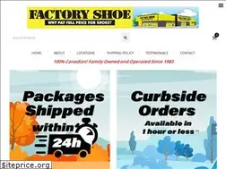 Sites similar to factoryshoe.ca