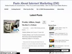 Sites similar to factsaboutinternetmarketing.com