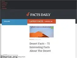 Sites similar to factsd.com