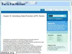 Sites similar to factsforhistory.blogspot.com