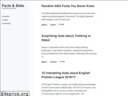 Sites similar to factsnstat.com