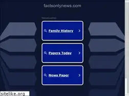 Sites similar to factsonlynews.com