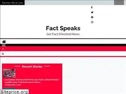 Sites similar to factspeaks.com