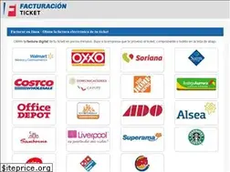 Sites similar to facturacion-ticket.com.mx