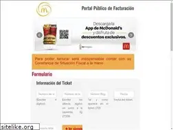 Sites similar to facturacionmcdonalds.com.mx