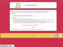 Sites similar to facturamcdonalds.com.mx