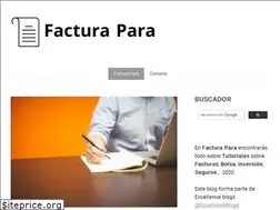 Sites similar to facturapara.com