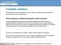 Sites similar to faculdadeadistancia.blog.br