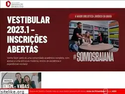 Sites similar to faculdadebaianadedireito.com.br