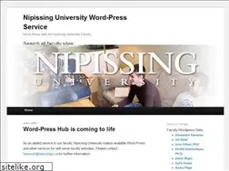 Sites similar to faculty.nipissingu.ca