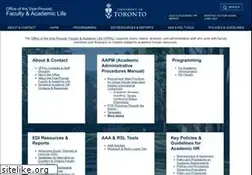 Sites similar to faculty.utoronto.ca