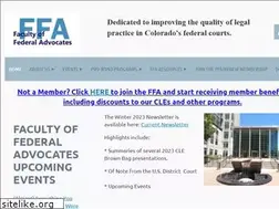 Sites similar to facultyfederaladvocates.org