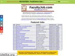 Sites similar to facultyjob.com
