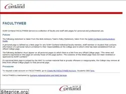 Sites similar to facultyweb.cortland.edu