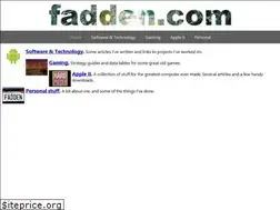 Sites similar to fadden.com