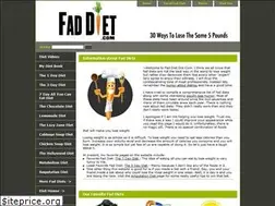 Sites similar to faddiet.com