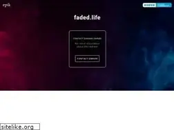Sites similar to faded.life