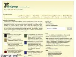 Sites similar to fadedpage.com