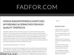 Sites similar to fadfor.com
