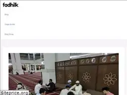 Sites similar to fadhilk.com