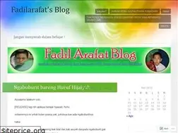 Sites similar to fadilarafat.wordpress.com