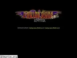 Sites similar to fadingsuns.org