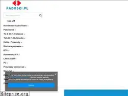 Sites similar to fadoski.pl