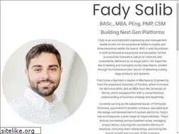 Sites similar to fadysalib.com
