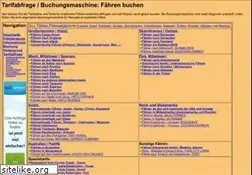 Sites similar to faehre-online.de