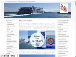 Sites similar to faehren-bornholm.de