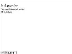 Sites similar to fael.com.br
