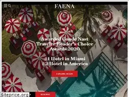 Sites similar to faena.com