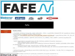 Sites similar to fafe.cz