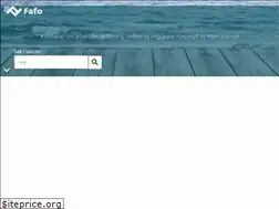 Sites similar to fafo.no