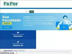 Sites similar to fafor.edu.br