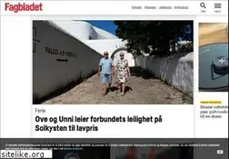 Sites similar to fagbladet.no