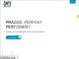 Sites similar to fahl-lochbleche.de