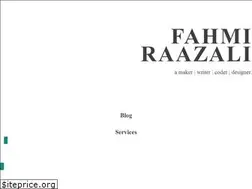 Sites similar to fahmiraazali.com