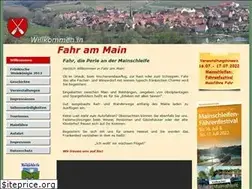 Sites similar to fahr-am-main.de