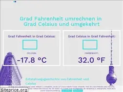 Sites similar to fahrenheit-umrechnen.de