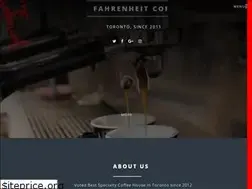 Sites similar to fahrenheitcoffee.com