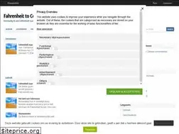 Sites similar to fahrenheittocelsius.nl